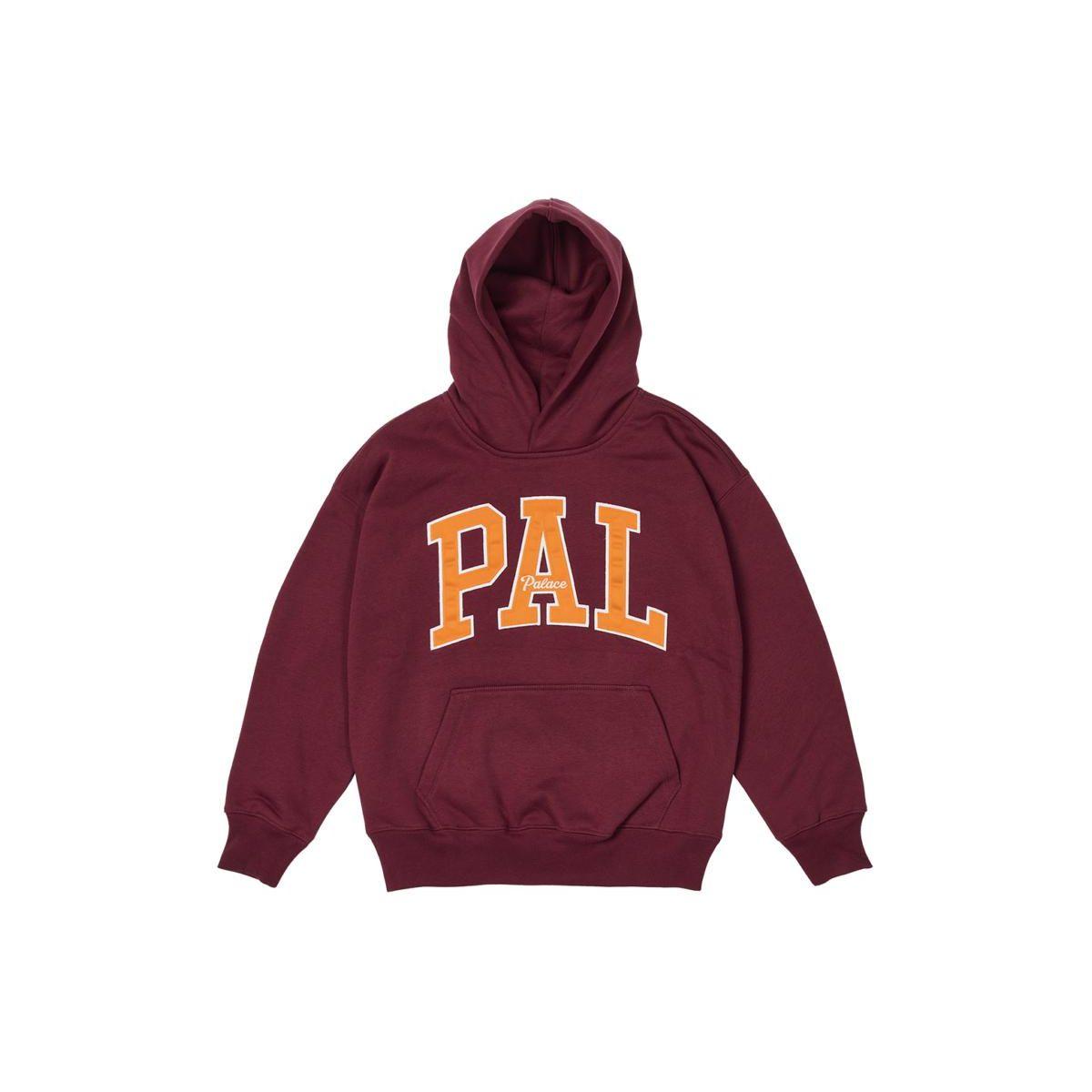 

Palace X Gap Collaboration Ss24 Kids Hood Letter Print Loose Long Sleeve Hoodie Kids hoodies Red 429089-BG XL