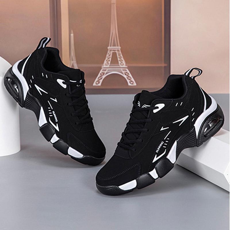 Herren Modische Sneaker Bequeme Leichte Sportschuhe Atmungsaktives Mesh-Obermaterial Rutschfeste Gummisohle Lässige Tägliche Trageschuhe