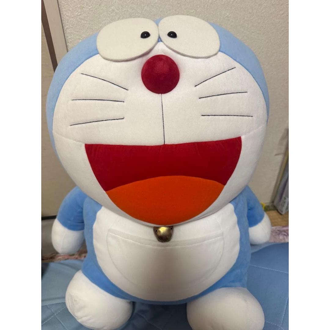 Doraemon big stuffed toy retro