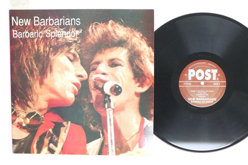 

LP Record NEW BARBARIANS Barbaric Splendor KITH02 POST 1989 UK Rock Used