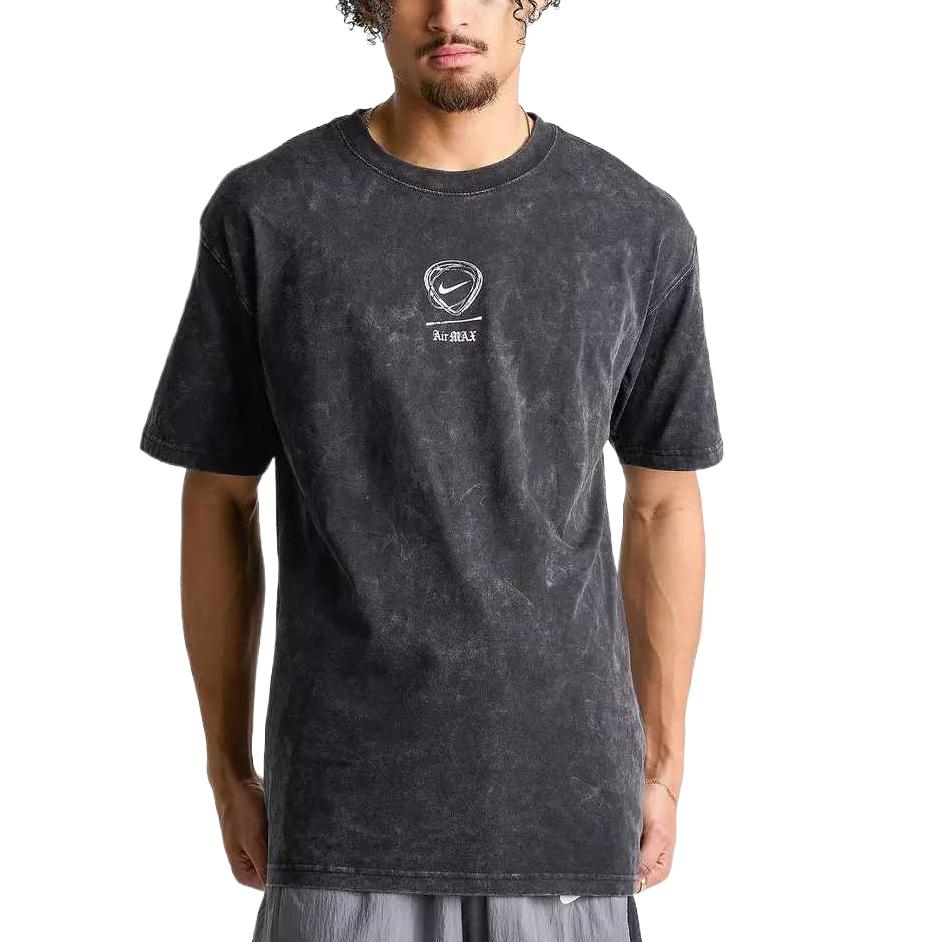 Nike Max90 Loose Fit Drop Shoulder Round Neck T-Shirt Men Tops IR4595-011 S
