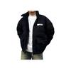 PUMA Roaringwild X Down Jacket With Reflective Logo Print And Stand Collar Men Outerwear Black 532587-01