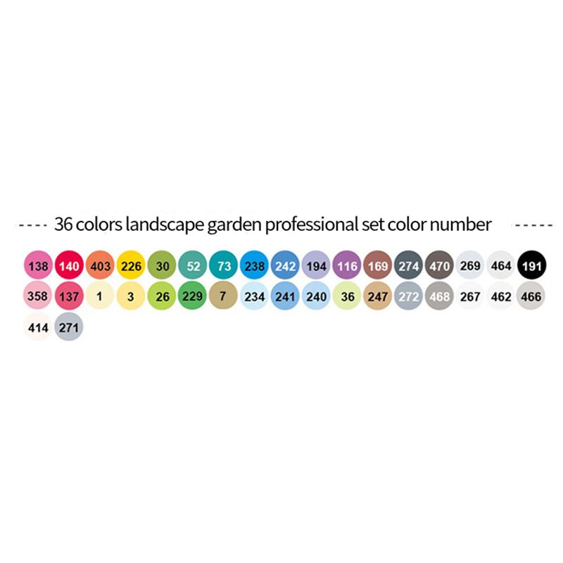Finecolour EF103 Alcohol Based Art Markers With Bag 12/24/36/48/60/72/240 Colors Oily Soft Double-Headed Marker Pen Professional