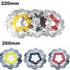Universal Electric motorcycle Floating disc 220mm/260mm brake disc For For Yamaha Aerox Nitro BWS Zuma RSZ JOG Force M3 N1s