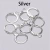 20pcs/lot 14x12mm Gold Rose Gold French Earring Hooks Wire Settings Base For Earrings DIY Jewelry Making Findings
