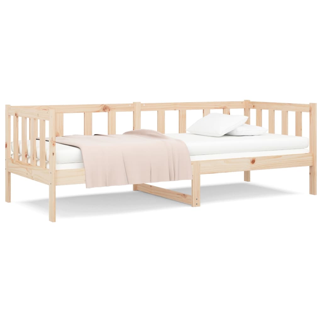 Vidaxl Daybed Without Mattress, 90X190 Cm, Solid Pine Wood