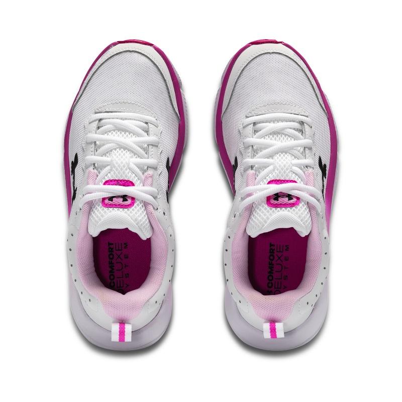 (WMNS) Under Armour Charged Assert 10 'White Rebel Pink' Women's 3026179-102