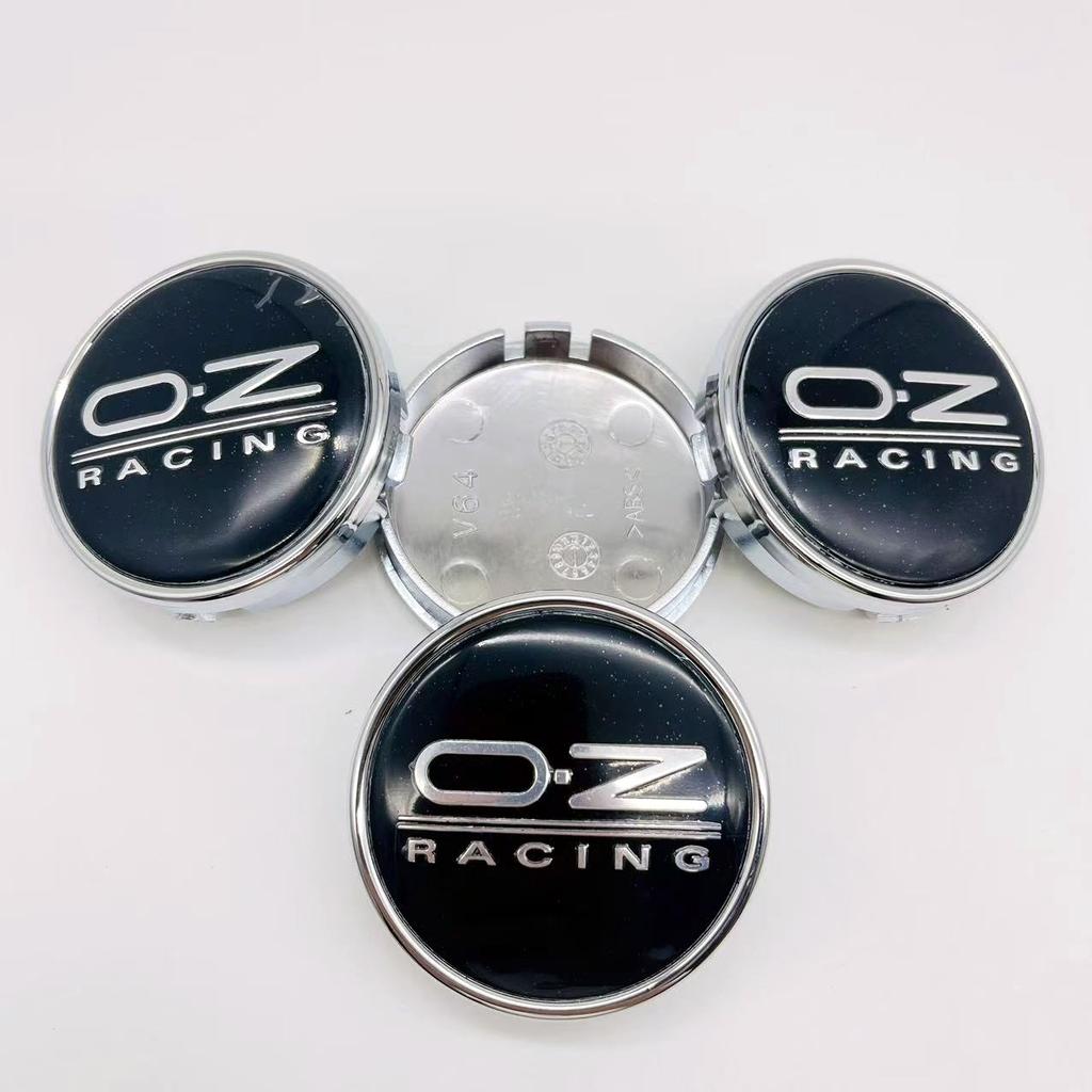 4pcs Car Wheel Center Hub Caps 64mm For OZ Racing Alloy Auto Wheel Rim Center Hub Cap 56mm OZ Badge sticker Styling accessories