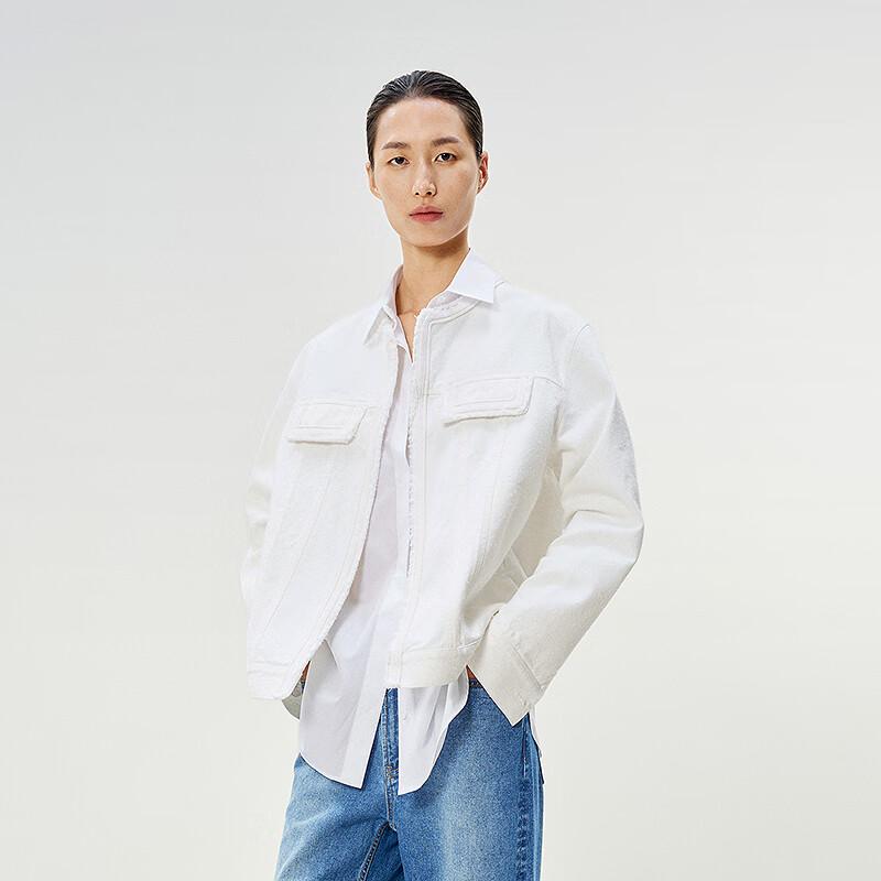 

КУРТКА ХЛОПКОВАЯ С ДЛИННЫМ РУКАВОМ СВОБОДНОГО КРОЯ ВЕСНА 2025 M