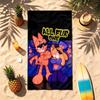 Perro Hombre Desatado (5) Toalla de Playa Temática Resistente a la Arena Suave Y Cómoda Adecuada Para la Piscina Camping Yoga Y Buceo Un Viaje