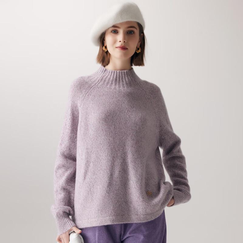 Женский свитер Paro из 100% кашемира с воротником-стойкой M