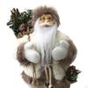 Christmas Decoration Santa Figurine Figure Toys Small Decor Statue for Party Birthday Bedroom