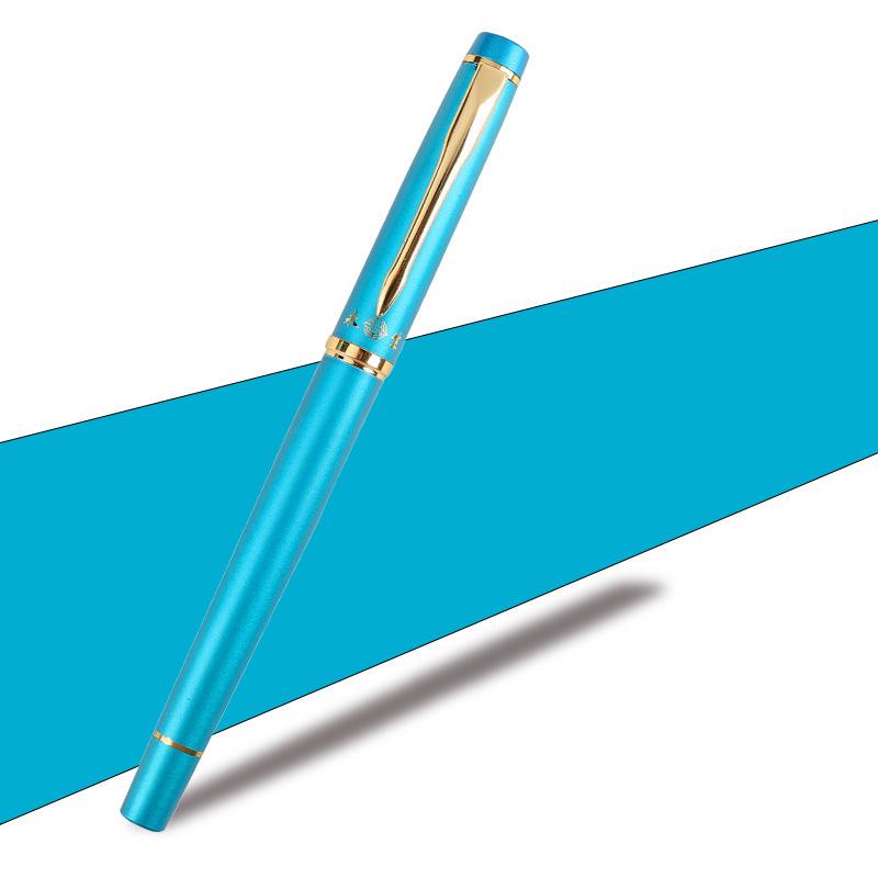 Handmade Curved Tip Calligraphy Fountain Pen for Students and Adults - Perfect for Writing and Character Practice