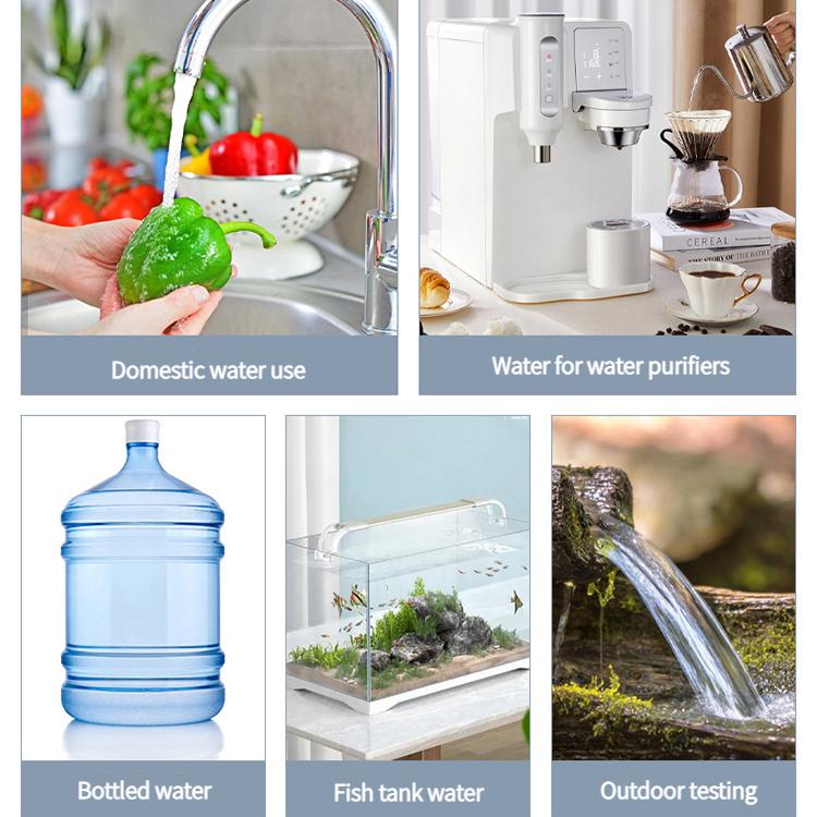 TDS Wasserqualitätsprüfstift Hochpräzises Haushaltsprüfgerät Trinkwasseranalysator Prüfstift