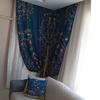 Digitally Printed Velvet 140 X 270 Cm Backdrop Curtain
