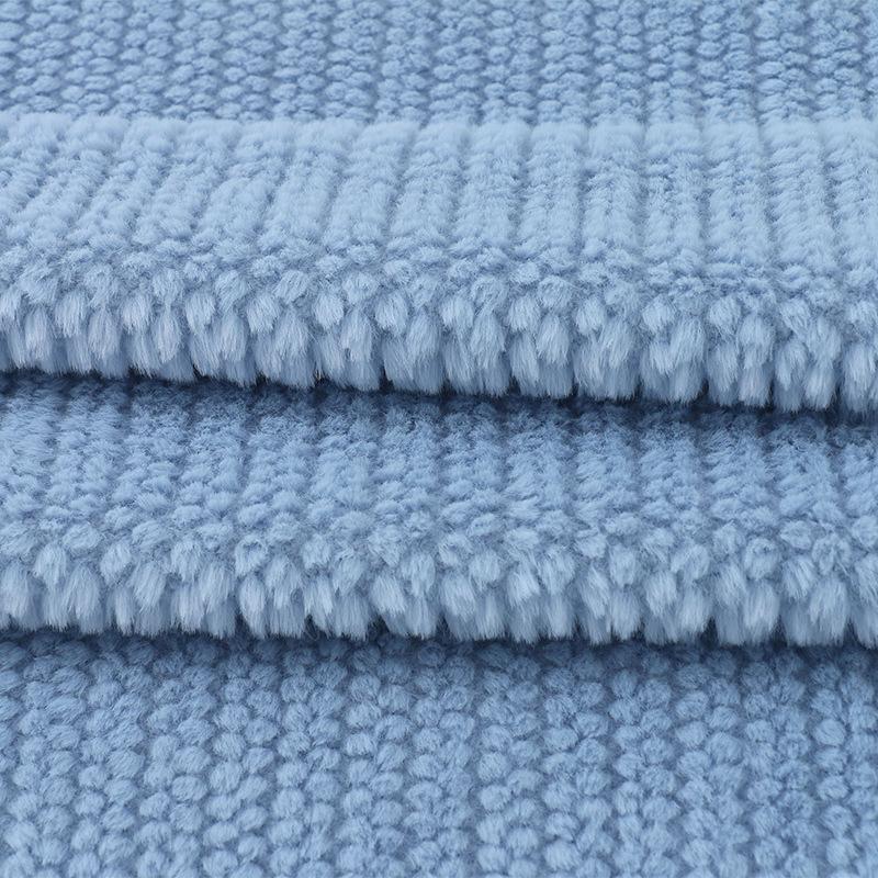 Fabric Faux Fur Imitation Rabbit Plush Flannel Clothing Shoe Hat Home Textiles Hug Pillow 100% Polyester for Costumes Rugs Craft