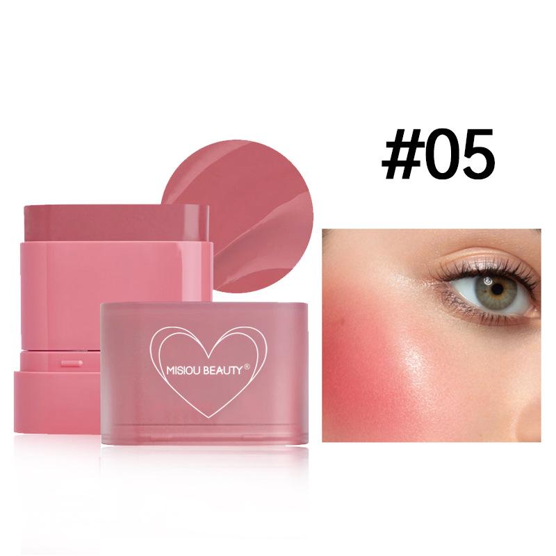 

Увлажняющий блеск-стик шести цветов: Увлажняющее средство для губ и щек двойного назначения