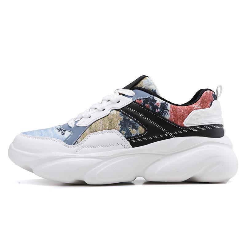 Spring new breathable canvas shoes platform sports board shoes trendy shoes