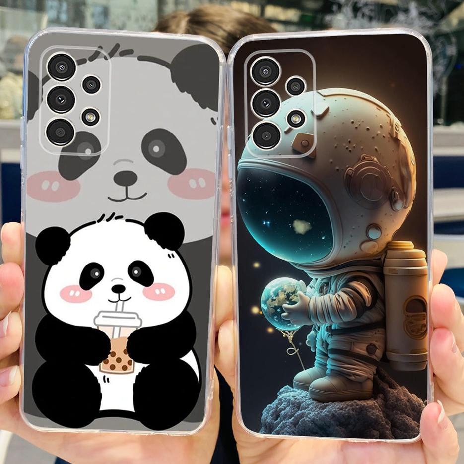 For Samsung Galaxy A13 4G Case SM-A135F Cute Fashion Painted Cover Soft Slim Phone Case For Samsung A13 A33 A53 5G Fundas Bumper