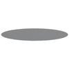 VidaXL Bâche de piscine gris clair Ø500 cm géotextile polyester 94221