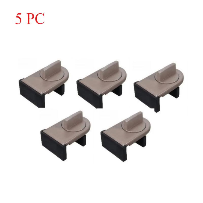 Horizontal Sliding Window Lock | Child Safety Anti-Theft for Vinyl/Aluminum | Adjustable Easy Install