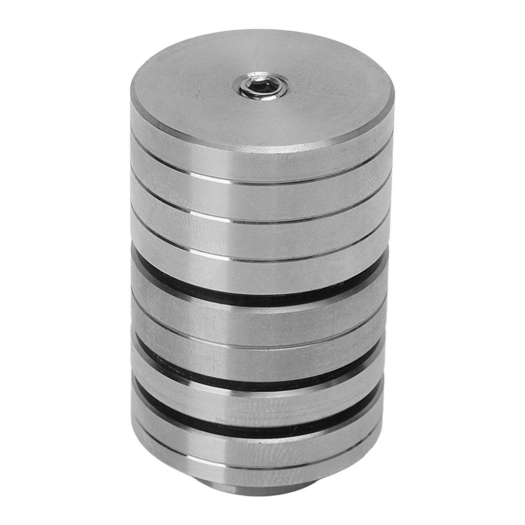 Archery Bow Stabilizer Weight Kit Detachable Aluminum Alloy Counterweight Kit for Recurve Bow and Compound Bow Silver