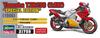 Hasegawa Yamaha TZR250 Plastic Model Kit 21759 1/12 (2AW)