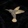 SKEDS Vintage Süße Kolibri Brosche Damen Corsage Mantel Pin Luxus Schmuck für Damen Hochzeitsfeier Accessoires Gutes Geschenk