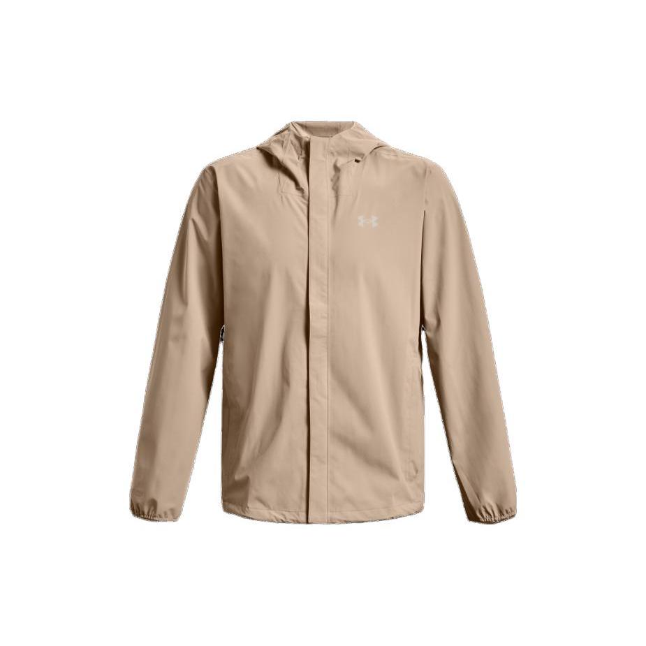 Under Armour Stormproof Jackets Men's Desert Brown Hooded Moderate Other 1376066-236