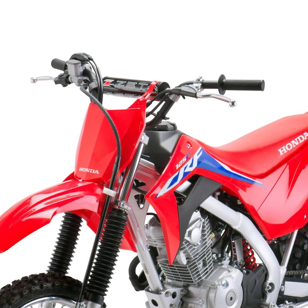 ZETA RACING CX Handlebar 4st Mini 125 Standard Diameter Universal 745mm 155mm 60mm Bar End Cap Included Black F4442 Model DIRTFREAK CRF125F'14-23,