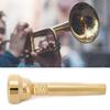 Trumpet Mouthpiece Gold Fashionable Look Beginner Musical Instrument Accessories 17C