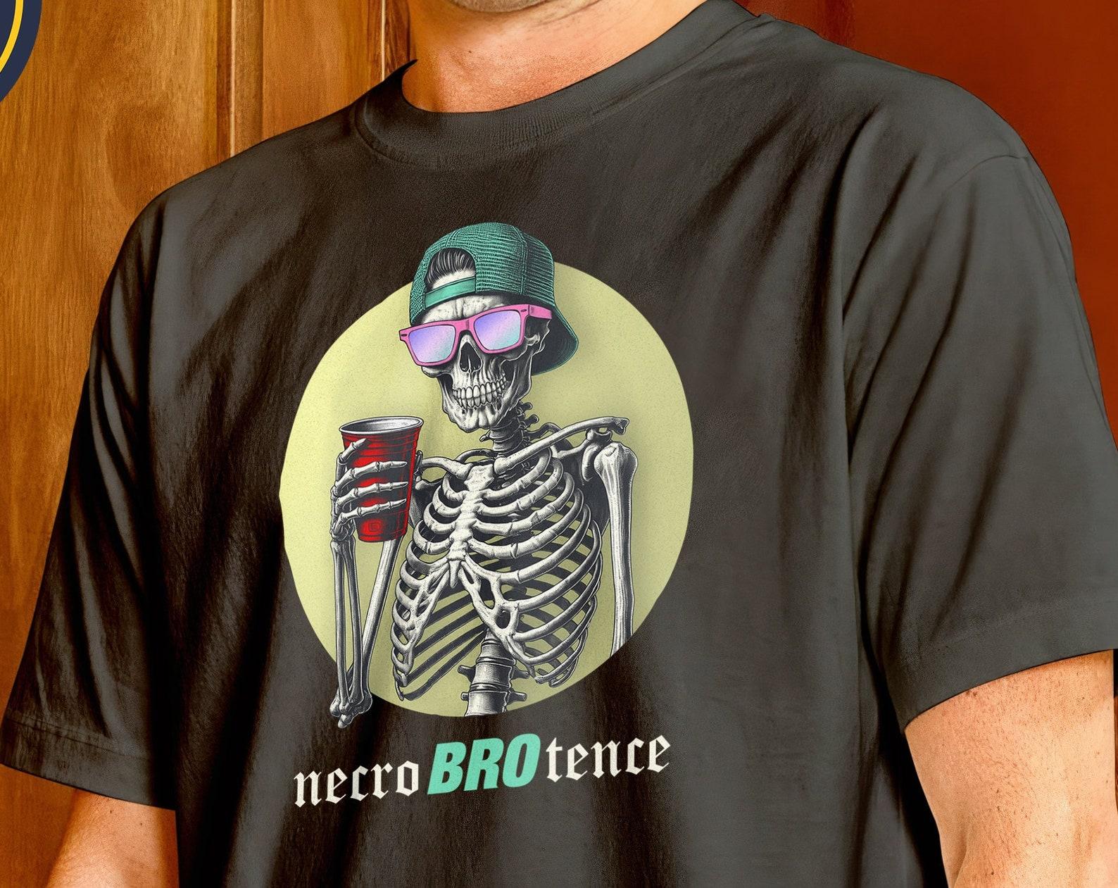 NecroBROtence MTG Shirt | Magic the Gathering Pun Shirt L