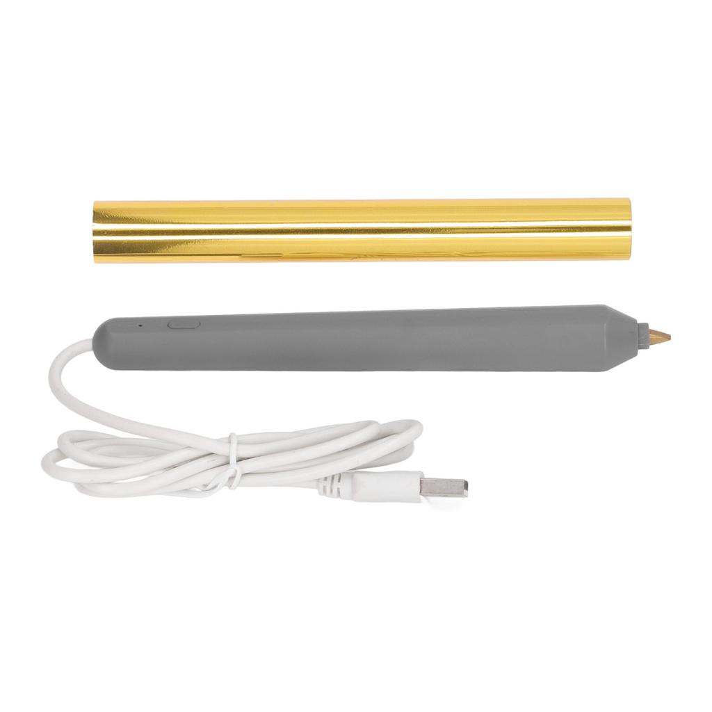 Hot Foil Pen USB Heat Foil Stamping Embossing Pen ABS Crafting Tool for Drawing Writing