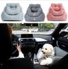 Portable Winter Warm Dog & Cat Bed Safety Seat Cushion, Washable for Small/Medium Pets