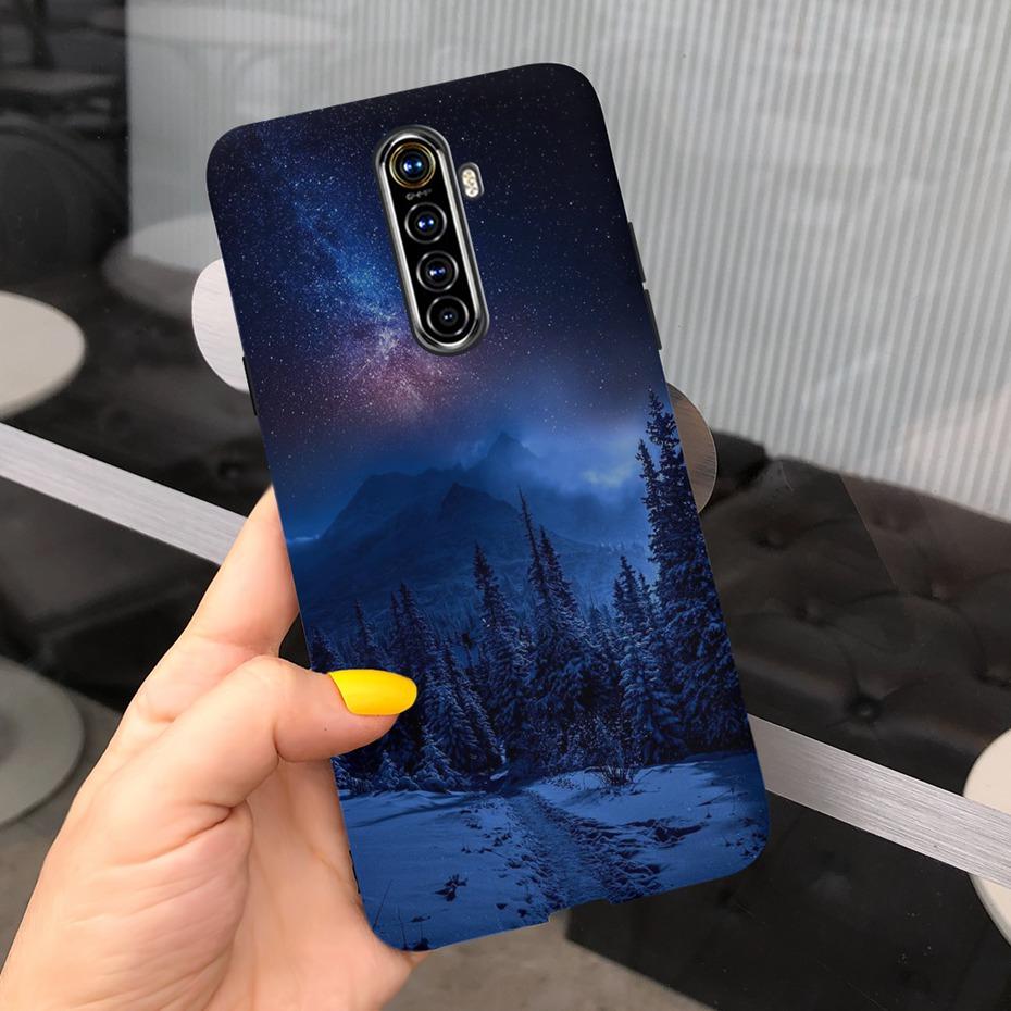 For Realme X2 Pro Phone Case Realme XT X2 Lovely Printing Candy Color Silicone Back Cover For RealmeX2 X 2 Pro XT Soft TPU Coque