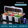Stainless Steel Food Display Pan with Lid