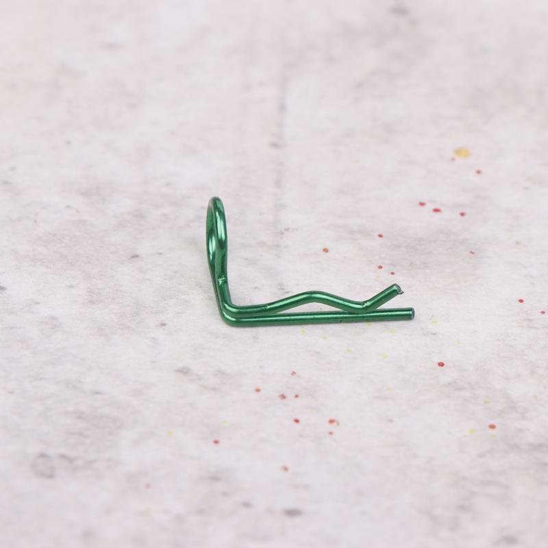 10Pcs Rc Body Clips 90-Degree Angle Springy Pins Bent Springy Pins For 1/8 1/10 1/12 Scale Model Car Truck Crawler Truck