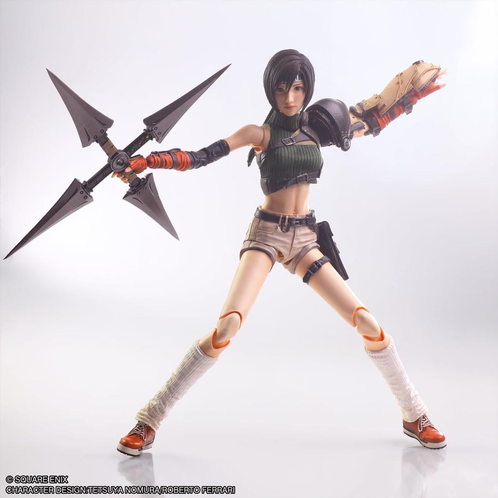Final Fantasy VII Rebirth Play Arts Kai Yuffie Kisaragi PVC Painted Movable Figure Ver.2