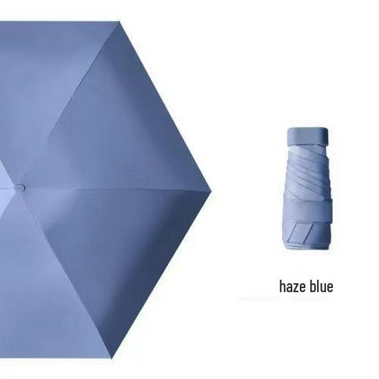 Women's UV Protection Foldable Sunshade Umbrella - Compact, Dual-Use for Sun & Rain