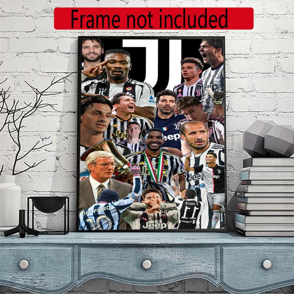 Juventus 5D Diamond Painting Round Diamond Rhinestones Mosaic Diamond Embroidery Wall Paintings Rhinestones Gift Frameless