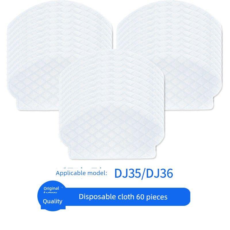 Suitable for Ecovacs Sweeping Robot Accessories Dj35 Dj36 Side Brush Main Brush Filter Cloth Bracket Cleaning Solution