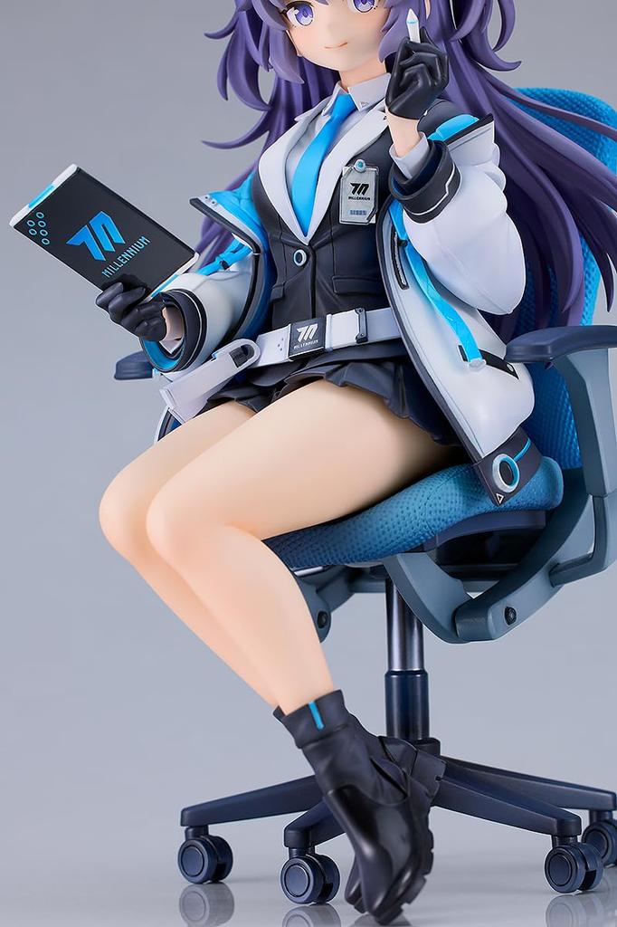 Blue Archive Yuuka Accounting Daily Life Scale Plastic Painted Finished Figure 1/7