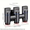 3 Ways Angle Valve Advanced Technology For Stable Water Flow Control With The Three Ways Multifunctional Diverter Valve