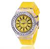 Student transparent electronic watch male and female neutral trend quartz luminous waterproof sports watch silicone watch