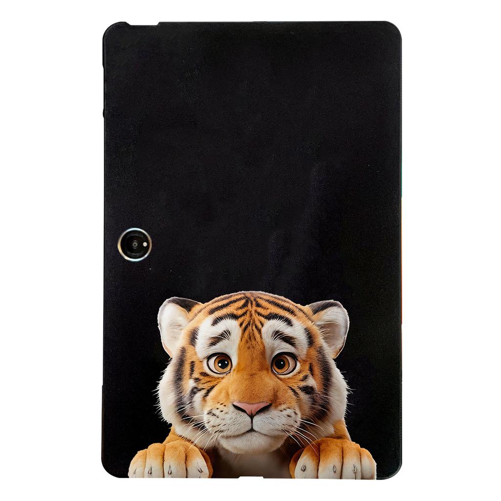 Custodia protettiva in TPU morbido nero a forma di cucciolo di gatto per OPPO Realme Pad2/Pad X/Realme Pad, antiurto, per tablet OPPO Realme Pad Mini
