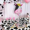 Disposable Cow Print Tablecloth Picnic Cloth Table Decorative Cloth  Birthday/weeding Party