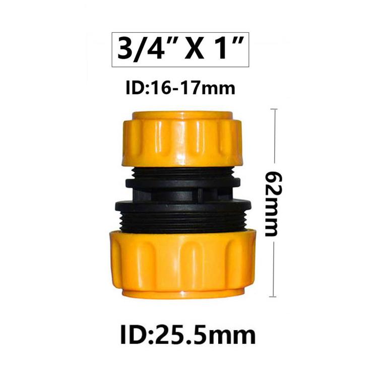 Garden Hose Quick Connector 4/7 8/11 1/2 3/4 1" Stop Water Connector Garden Watering Pipe Coupler Drip Irrigation System Fitting