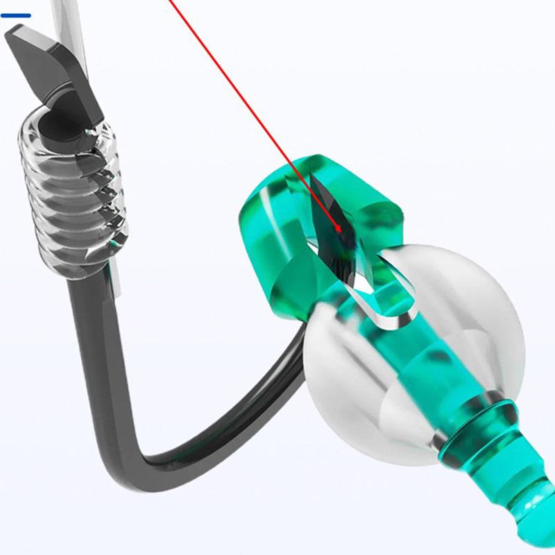 Quick-Release No-Tie Lead Sinker Positioning Beans: Anti-Tangle, Detachable Soft Core Floats