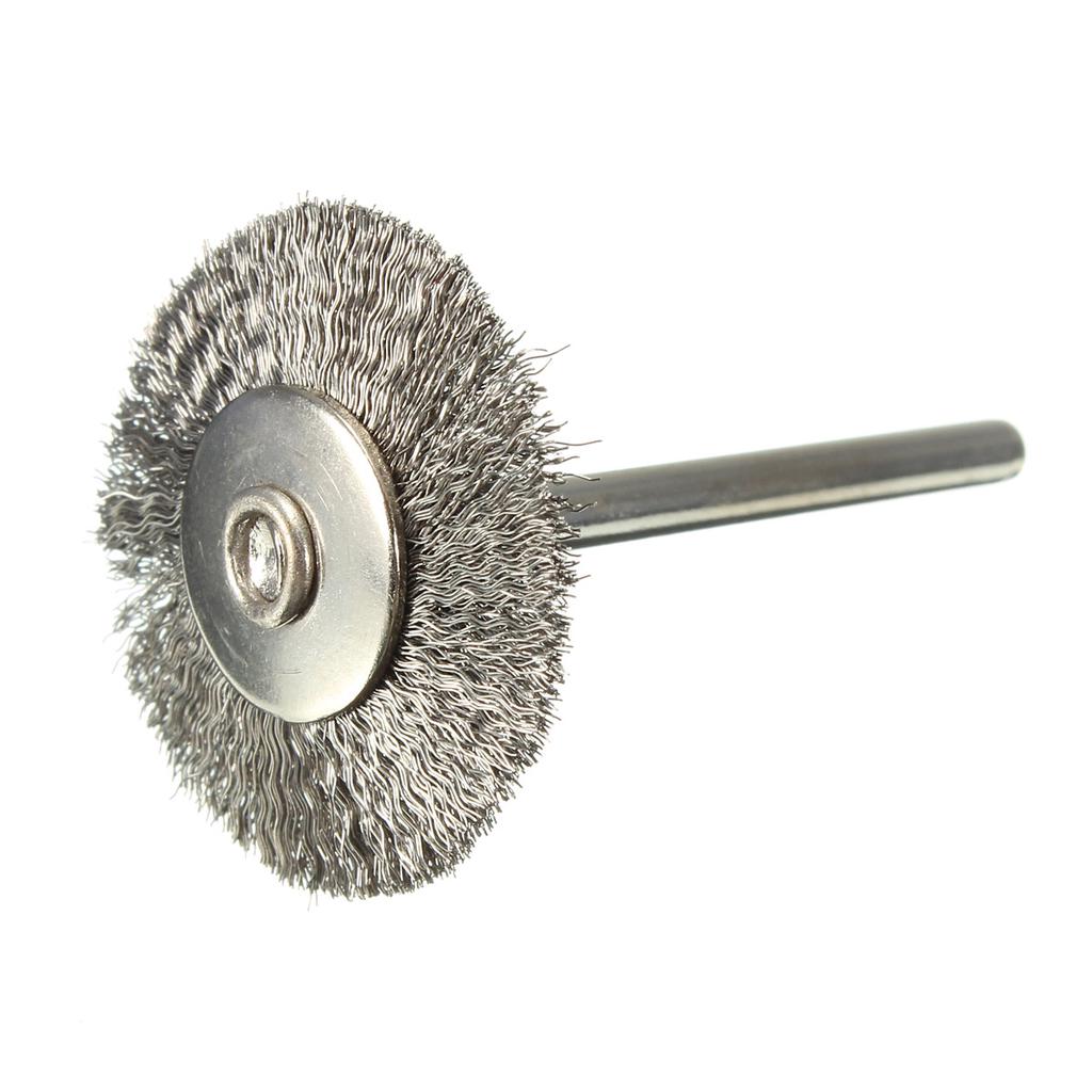 2.35mm Shank Polishing Buffing Wheel Brush Pad For Grinder Drill Bit Tool Rotary