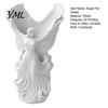 Handcrafted Desk Decor 3D Printed Angel Wings Vase & Pen Holder, Sculpture Custom Stationery Organizer Desktop Decor, Multi?Functional Dry